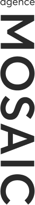 logo agence MOSAIC vertical