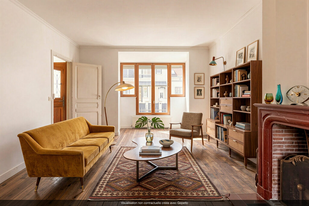 Charleston SARTROUVILLE (78500) Maison de charme des années 20 - 140 m² Prix : 450 000€. Agence MOSAIC Sartrouville