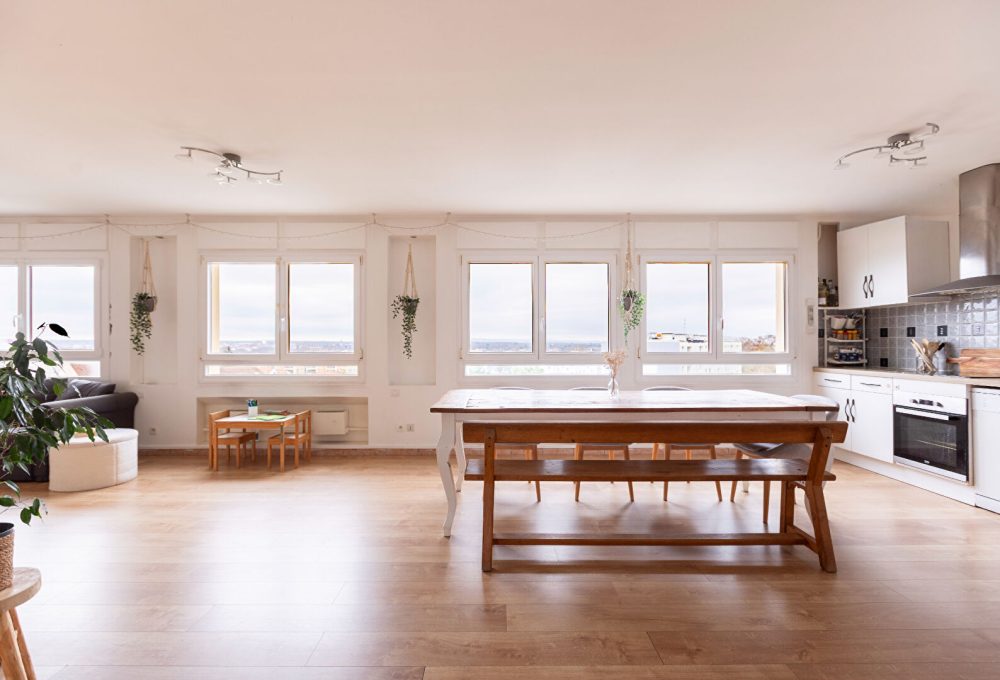 Sartrouville (78500), A vendre appartement de 92 m² avec vue panoramique Prix : 264 000€. Agence MOSAIC