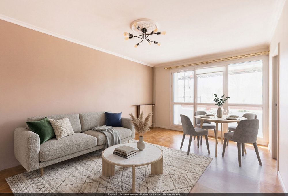 Opaline CHATOU (78400) Appartement de 69 m² - 2 chambres - Balcon ouest Prix : 340 000€. Agence MOSAIC